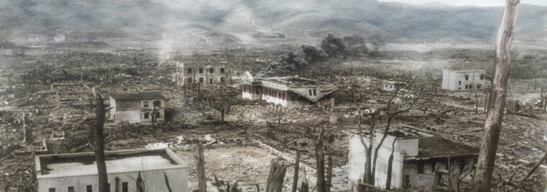 Nagasaki after the bombing – FX shot